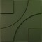 Ekena Millwork 19 5/8in. W x 19 5/8in. H Nestor EnduraWall Decorative 3D Wall Panel Covers 2.67 Sq. Ft. WP20X20NEGCG - alternate 1